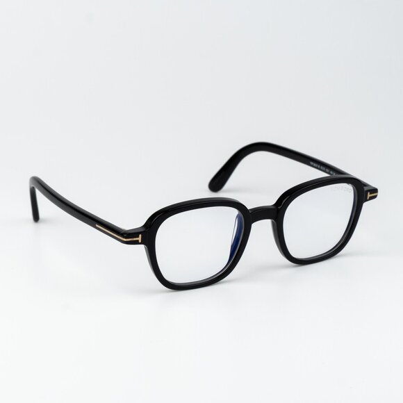 Tom Ford Men Eyeglasses Black Squared FT5837-B 001 NEW AUTHENTIC - Picture 3 of 9
